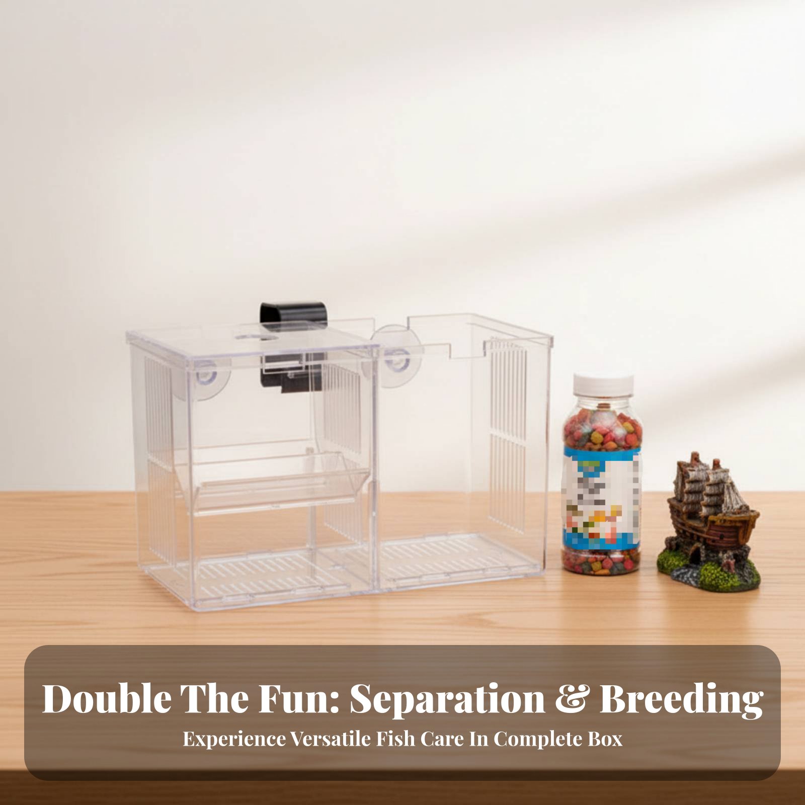 Aquarium Fish Tank - Boîte d'élevage aquatique pour protéger les
