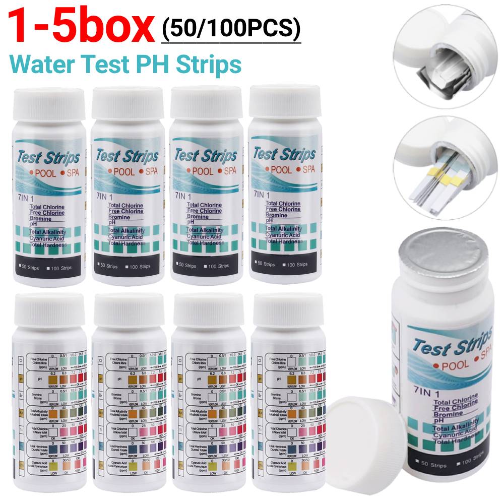 Aquarium Fish Accessories - Bandelettes de Test d'eau PH 7