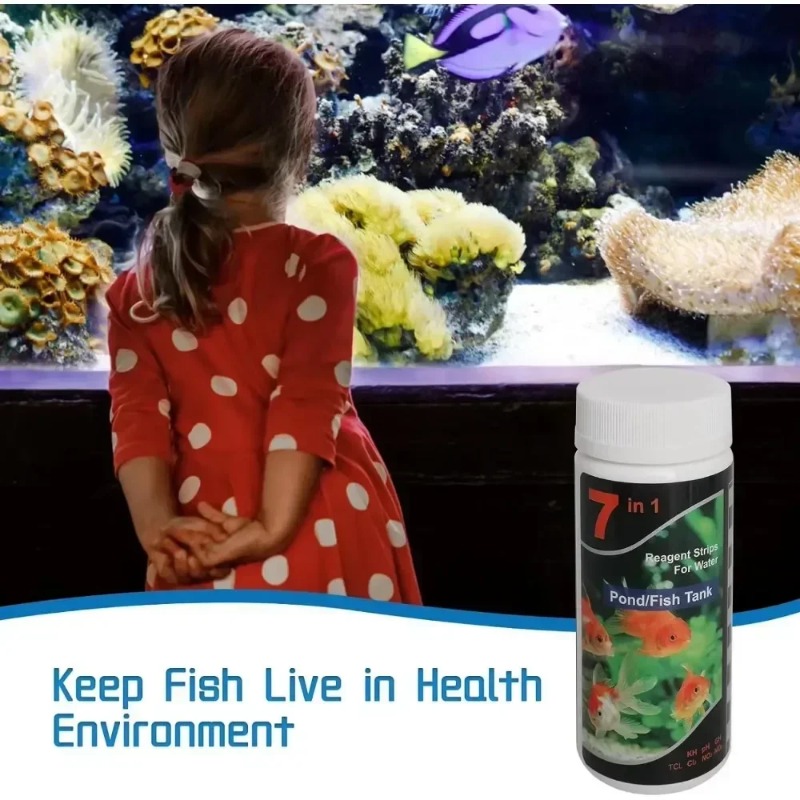 Aquarium Fish Freshwater - Bandelettes de test pour aquarium et