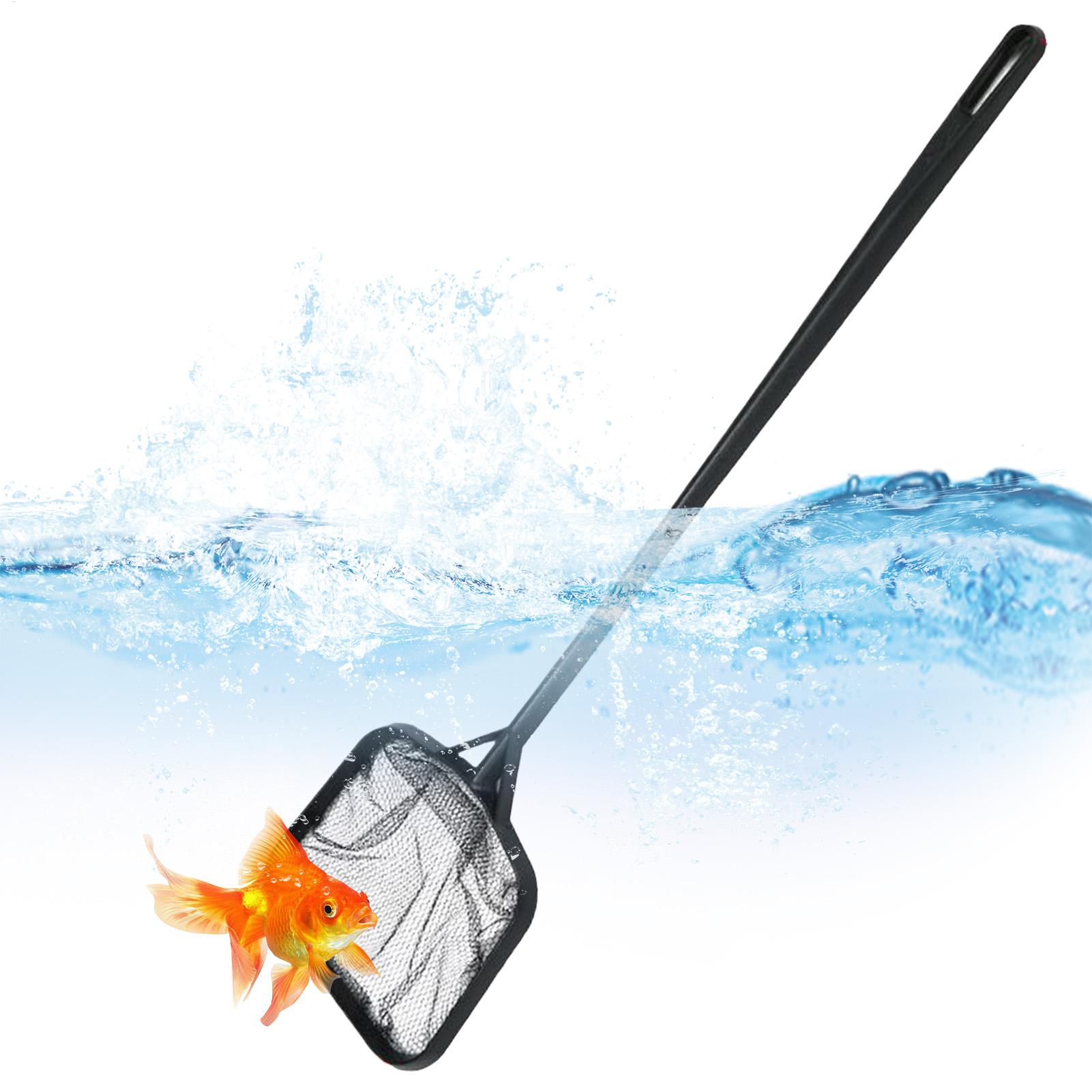 Aquarium Fish Tank Cleaner - Filets de nettoyage pour piscine, épuisette
