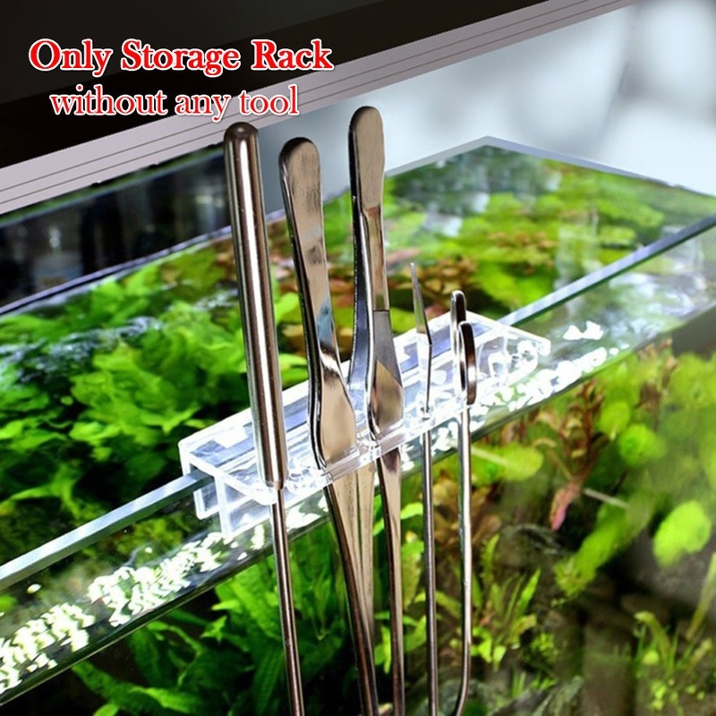 Aquarium Fish Tank Cleaner - Support de rangement pour outils de
