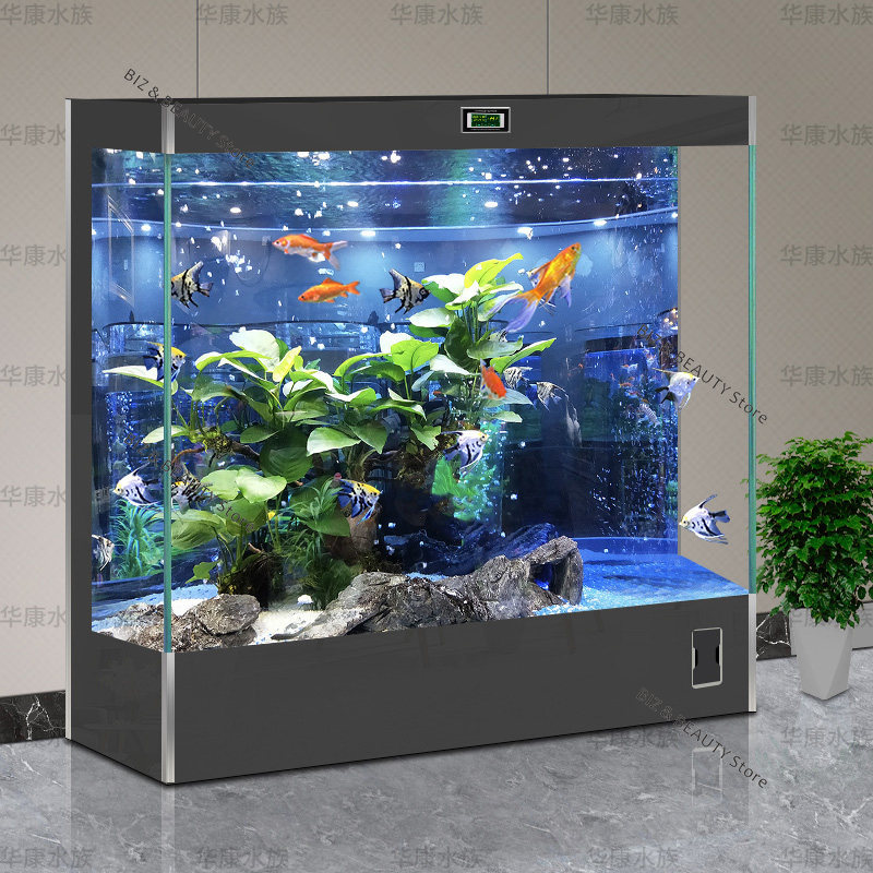 All Fish In Aquarium - Nouvel aquarium en verre ultra blanc