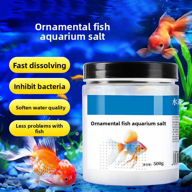 Aquarium Fish Freshwater - HUACHU Sel d'aquarium pour poissons d'eau