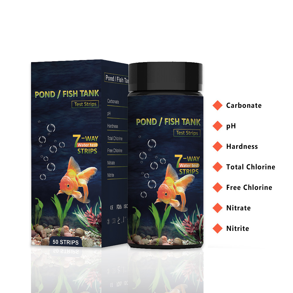 Aquarium Fish Freshwater - Bandelettes de Test d'aquarium 7 en