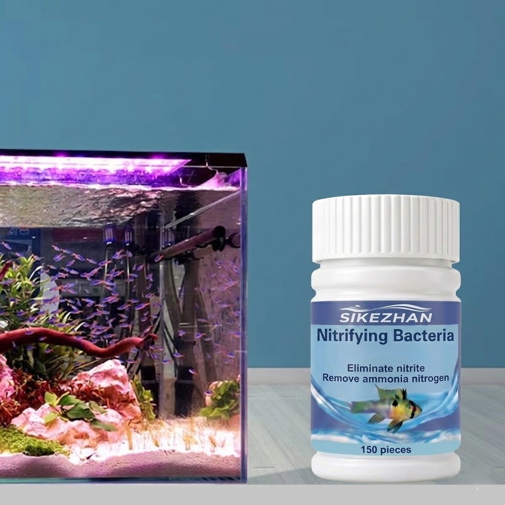 Aquarium Fish Breeding - SIKEZHAN Filtre Biologique pour Aquarium, Bactéries