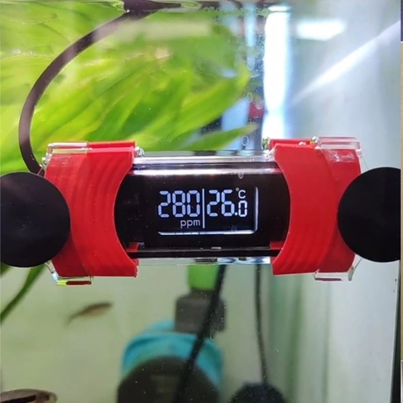 Aquarium Fish Freshwater - Thermomètre d'aquarium numérique étanche, capteur de