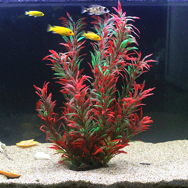 Aquarium Fish Breeding - Plantes artificielles pour aquarium de 50