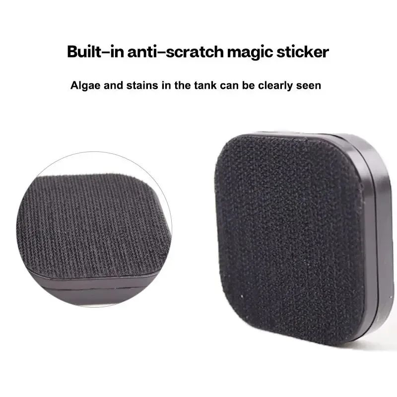 Mini brosse magnétique carrée  - Aquarium Fish Tank Cleaner avis et prix