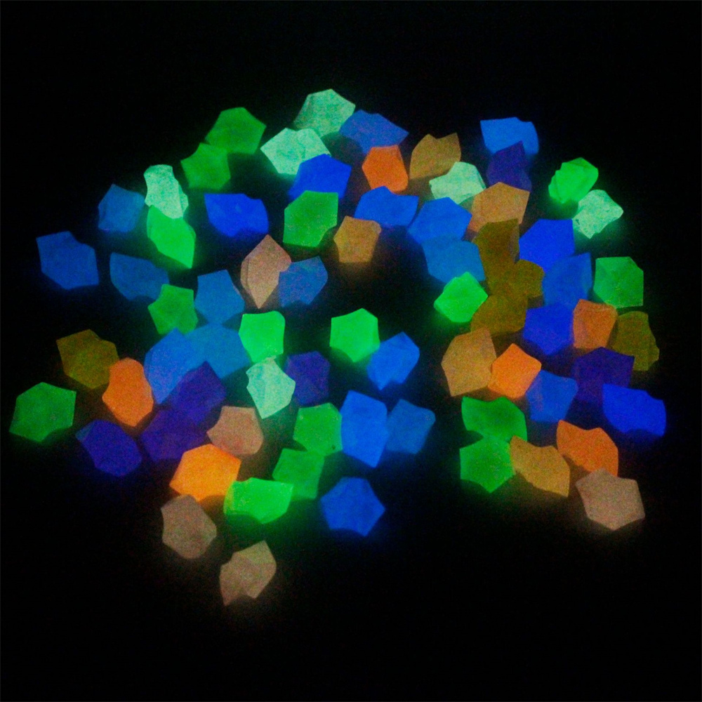 100 pièces de galets foncés 14 - Aquarium Fish Glow In The Dark avis et prix