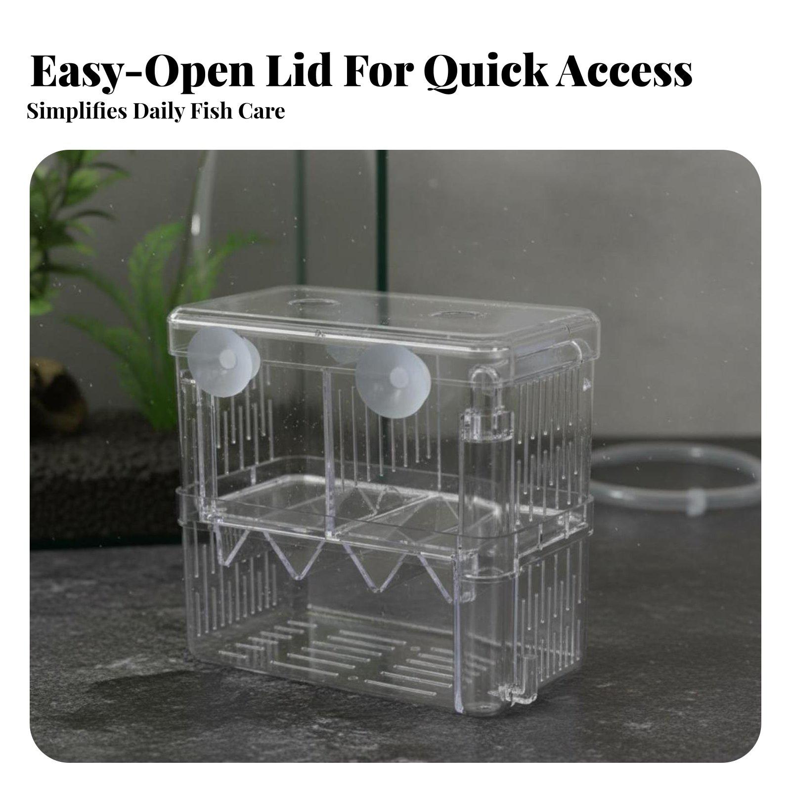 Bac d'élevage double couche po - Aquarium Fish Breeding avis et prix