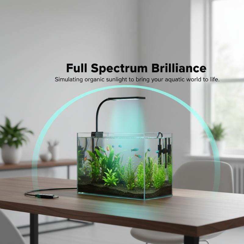 Lampe LED USB à pince pour aqu - Aquarium Fish Tank avis et prix