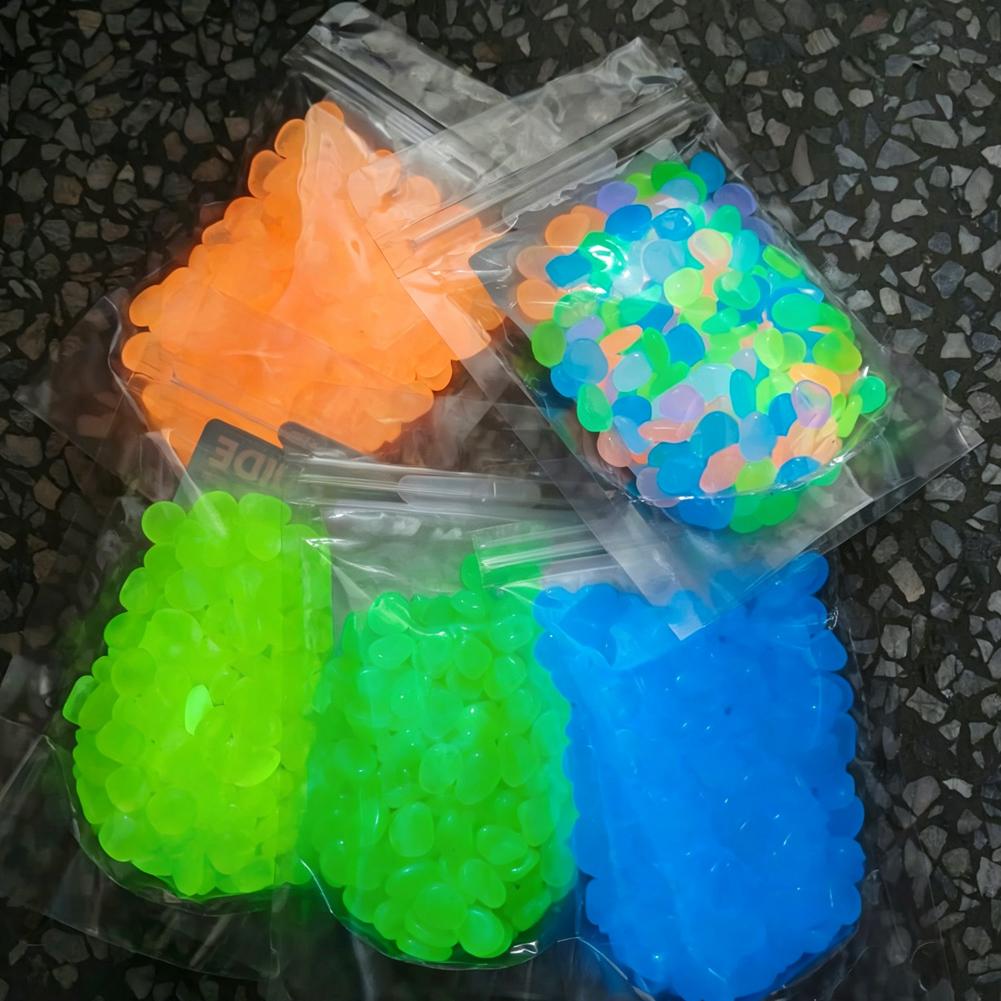 200/1000 pièces de pierres lum - Aquarium Fish Glow In The Dark avis et prix