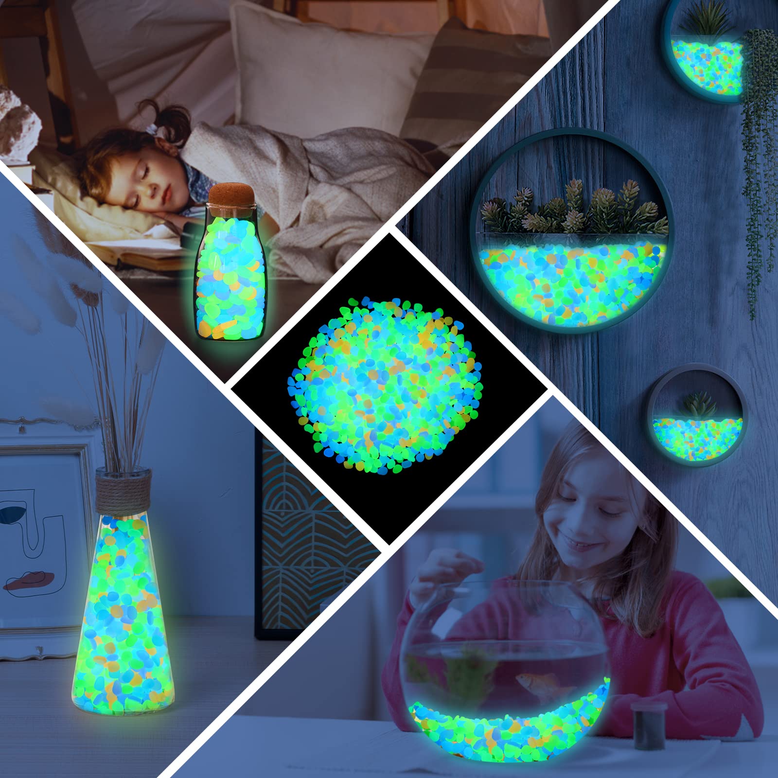 200 pierres lumineuses pour ja - Aquarium Fish Glow In The Dark avis et prix