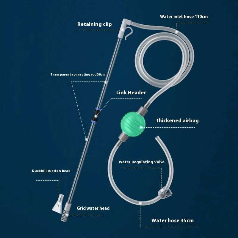 Nettoyeur de gravier d'aquariu - Aquarium Fish Tank Cleaner avis et prix