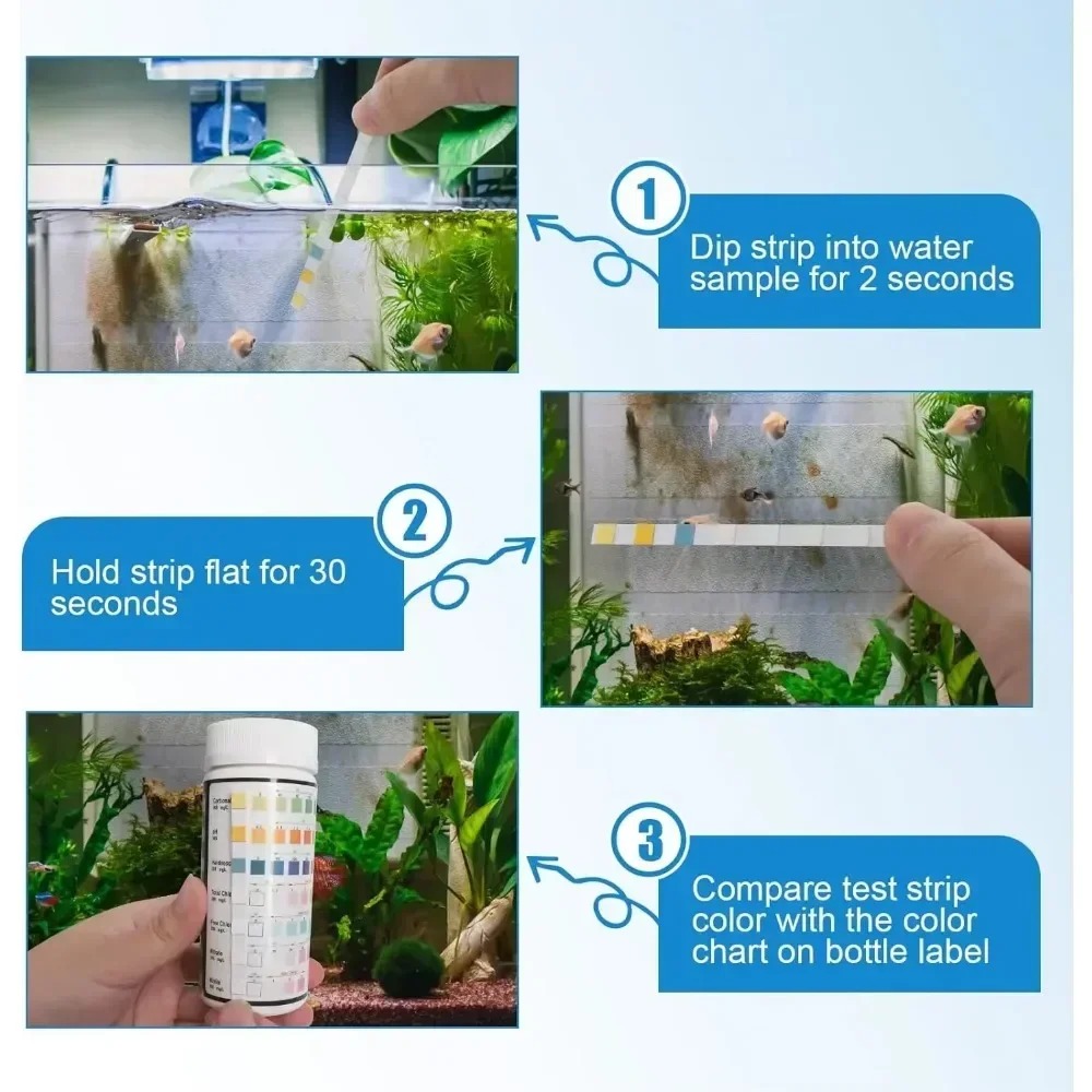 Bande de Test d'aquarium, Kit  - Aquarium Fish Freshwater avis et prix
