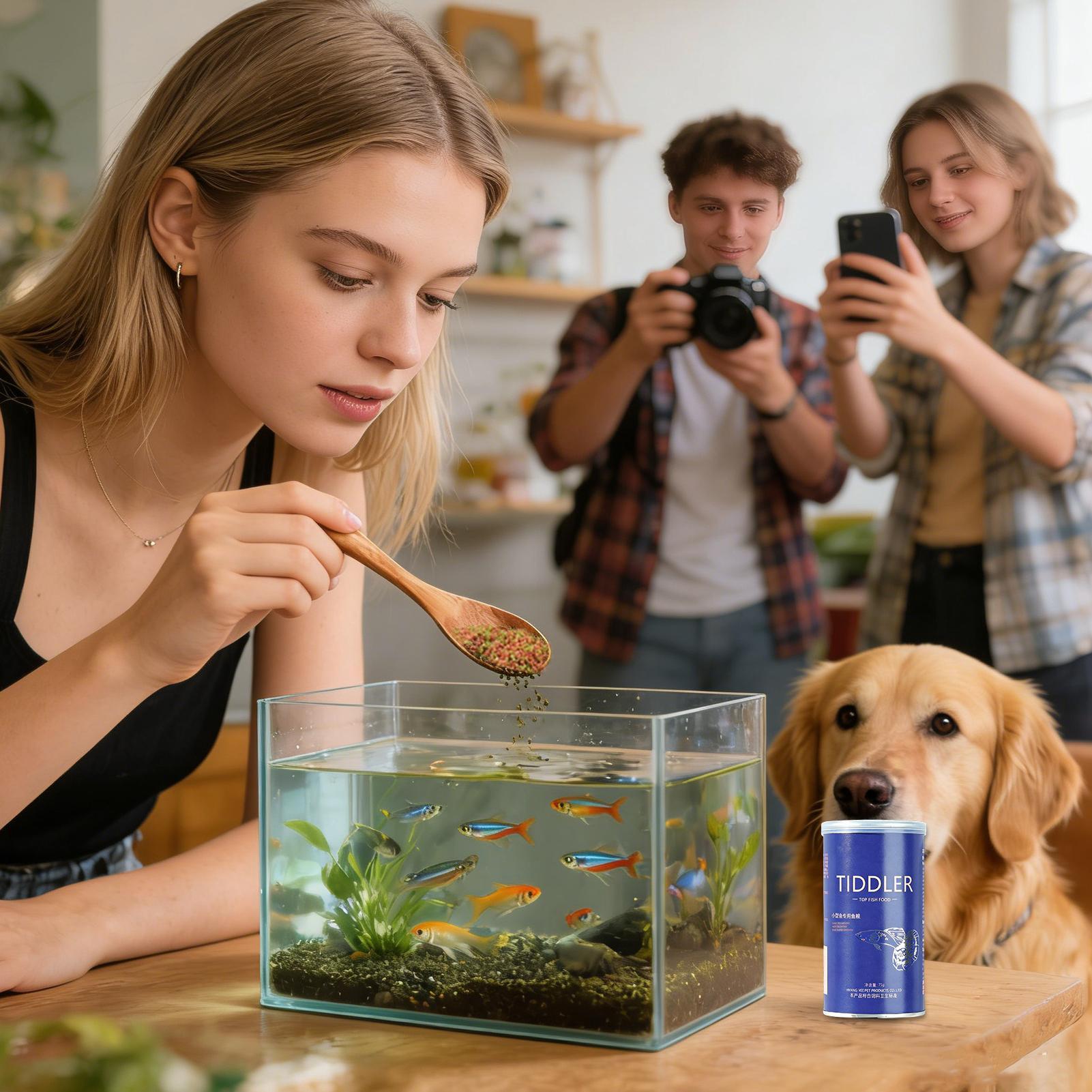 Nourriture pour poissons d'aqu - Aquarium Fish Freshwater avis et prix