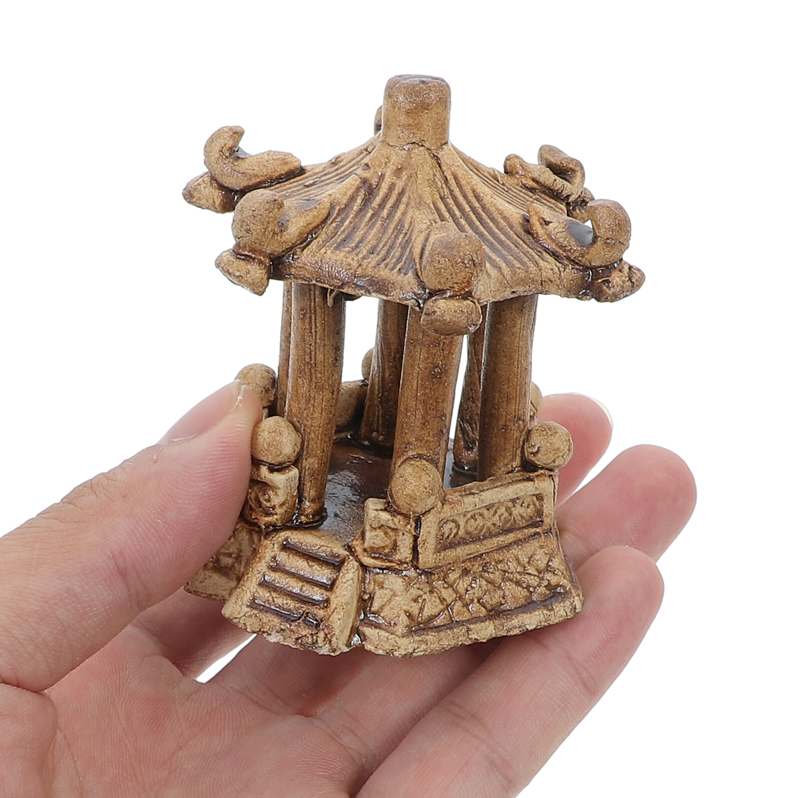 Statue de pagode hexagonale mi - Aquarium Fish Tank avis et prix